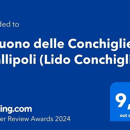 Il Suono Delle Conchiglie - Lido Conchiglie Gallipoli Ngoại thất bức ảnh